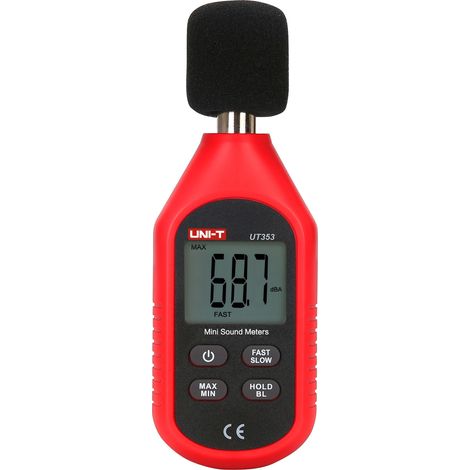 Messgerät uni-t ut353 Genauigkeit ±1,5 dB Bereich 30-130 dB (1/3)
