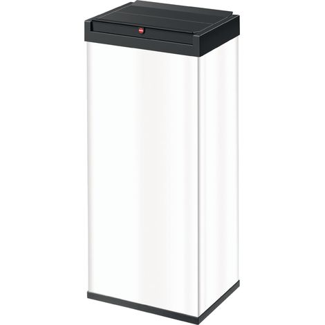 Poubelle H770xl340xP260 mm 52 l weiss HAILO (1/3)