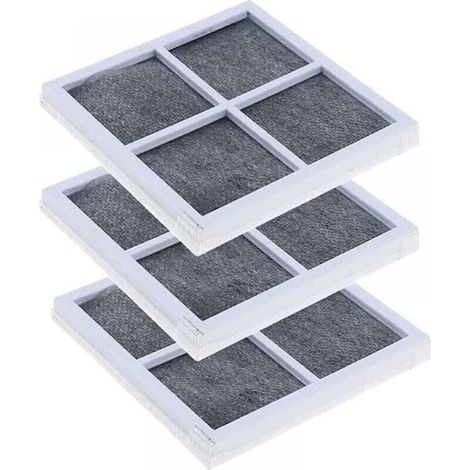 3PCS Filtre à air pour réfrigérateur LG LT120F, accessoires de purificateur, filtre (1/4)