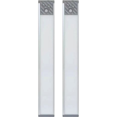 Lampe à induction pour armoire - Ultra-mince, intelligente- Lampe à chargement magnétique pour armoire-40 LED(blanche) (1/5)