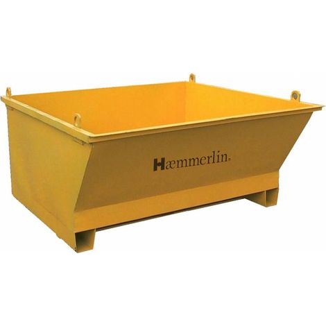 Bidone per calcestruzzo 500L per materiali sfusi - HAEMMERLIN - 320246101 (1/2)
