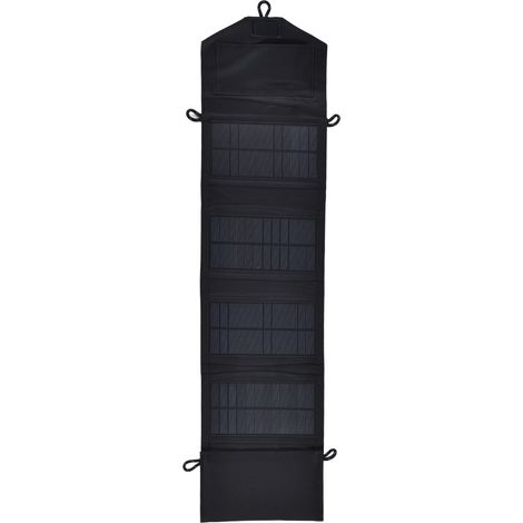 Station d'alimentation solaire portable pliable 15 W 5 V avec panneau solaire USB pour le camping et les voyages (1/5)