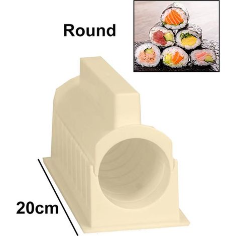 Moule À Sushi Rond Et Carré - Kit Diy Pour Boules De Riz - Outil Cuisine Japonaise - Ensemble 2 Pièces (1/3)