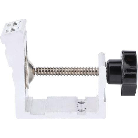 Kit de gabarit de perçage en alliage d'aluminium pour trous de poche, outil de positionnement et de perçage pour le travail du bois, outil de perçage pour trous obliques (1/5)