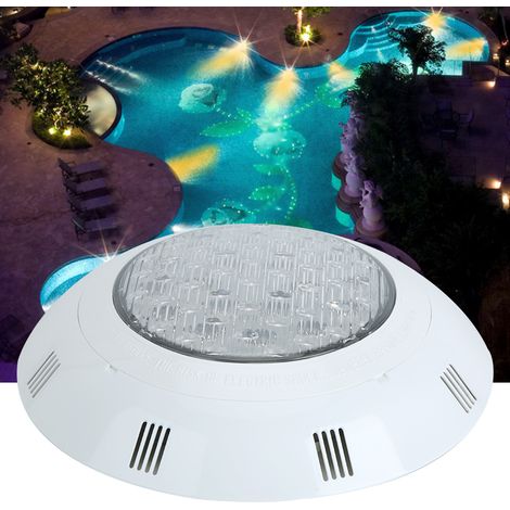 Wasserdichte LED-Wandleuchte für Aquarien, Springbrunnen, Teiche und Unterwasserbecken mit einer Leistung von 18 Watt und 12 Volt. (1/5)