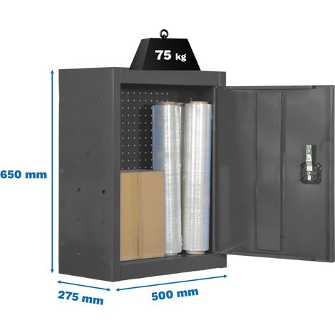 Armario Herramientas CABINET Tools Desmontado 650x500mm antracita