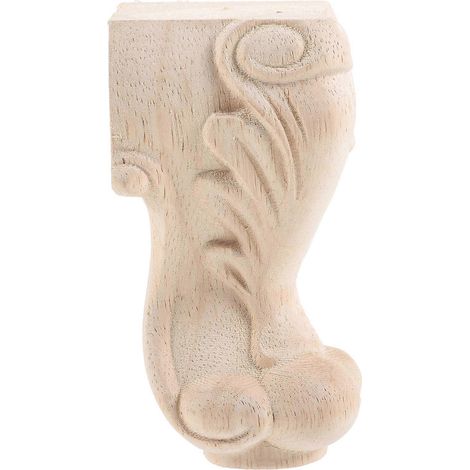 Pieds de rechange pour tabourets de meubles en bois, adaptés aux meubles, couleur kaki, durables. (1/5)