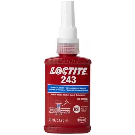 Loctite 243 frein filet moyen normal bleu professionnel 50 ml (1/3)