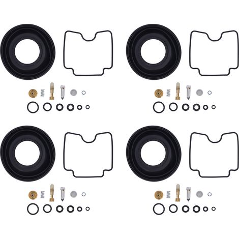 Kit di riparazione carburatore da 56 pezzi – guarnizioni + membrana + O-ring – per Suzuki GSF1200 Bandit 2001-2006