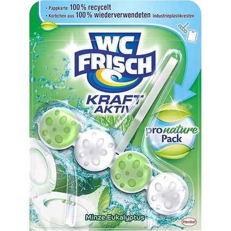 WC Zubehör henkel kraft aktiv pro nature umweltfreundlich Minzduft (1/3)
