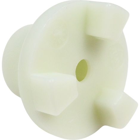 ZAGRODA VP70 Vakuumpumpenkupplung, passive Scheibe, weiß, Premium, für Melkmaschinen (1/3)