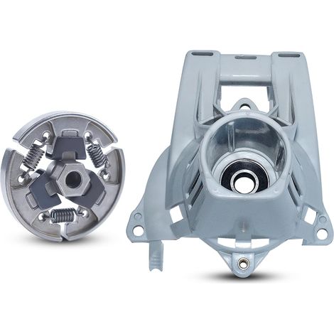 Ensemble de tambour d'embrayage adapté pour Stihl FS75 FS80 FS85 FC75 FC80 FC85 FH75 FR85 FR85T HL75 HL75K HT70 HT75 KM85 KM85R KM85Z KM85RZ moteur débroussailleuse remplacement 4 137 1 160 2001. (1/5)