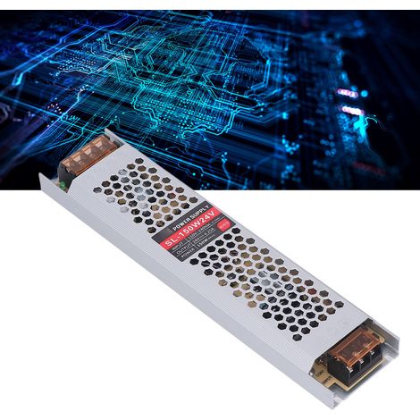 Alimentation à découpage ultra-mince 150 W pour bande LED 24 V 6,25 A (1/5)