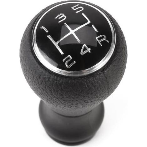 Pommeau De Levier De Vitesse - Compatible Citroen C1 C3 C4 Peugeot 106 107 205 206 207 306 307 308 309 405 406 407 508 605 607 806 807 - Universel - 1 Pièce (1/4)