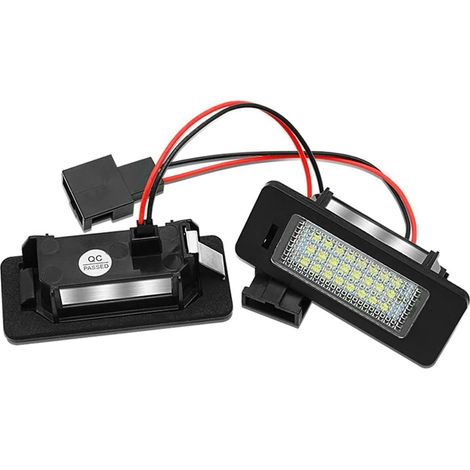 2x LED Lampe de plaque d'immatriculation de voiture 8T0943021 Accessoires Pour 4 portes 5 portes Avant Berline (1/5)