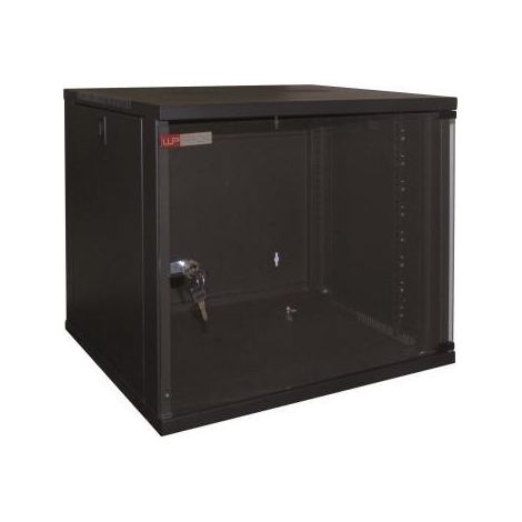 WP WPN-RWA-09606-B Rack 9U Wandmontiertes Regal Schwarz