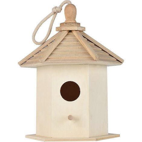 Grand nid pour oxycodon, nichoir, cage en bois faite main, nichoir d'extérieur à suspendre dans le jardin, articles pour animaux de compagnie, artisanat maison