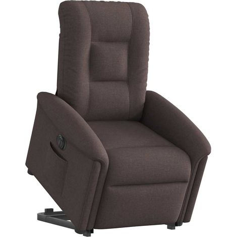 Maison Exclusive - Relaxsessel mit Aufstehhilfe Elektrisch Dunkel