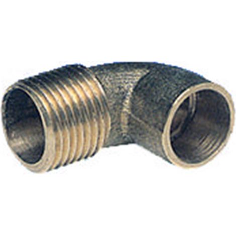 Accessorio per saldatura in ottone Figura 92 Gomito M 18x3/4 206318