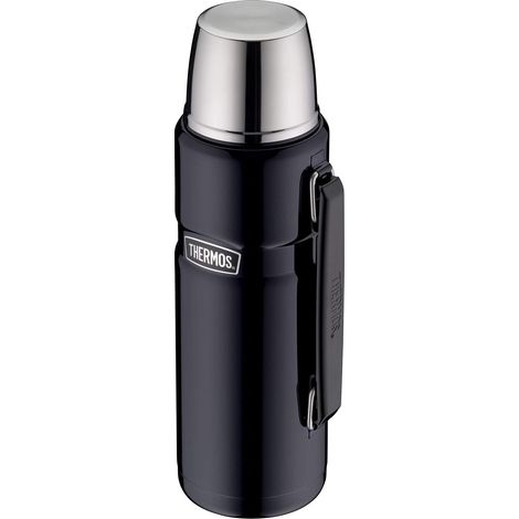 Thermos 183267 Stainless King Flask, Midnight Blue, 1.2 L (1/3)