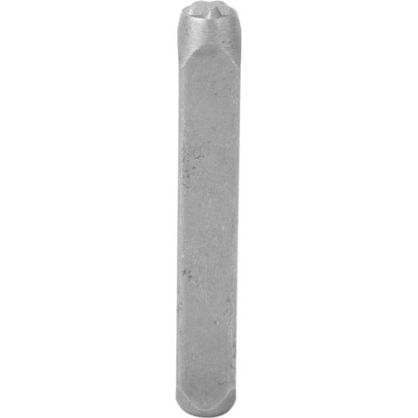 Punzón de estrella CR-V, 6 mm, 6,35 cm (2,5 pulgadas), cuero, plástico, metal (1/5)