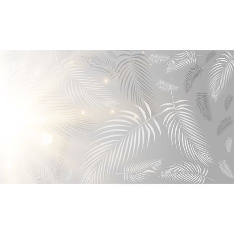 Papier peint panoramique - Feuilles - 130 cm x 74 cm