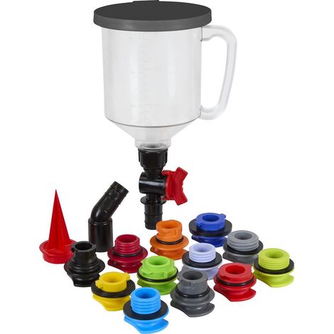 Sealey VS7107 Master Engine Oil Funnel Filling Kit 15pc (1/3)