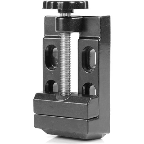 Mini étau plat pour perceuse à colonne, en alliage d'aluminium, pour outils de sculpture (1/5)