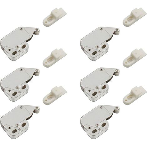 Ferme-portes robustes en acier et nylon pour portes de placard (1/5)