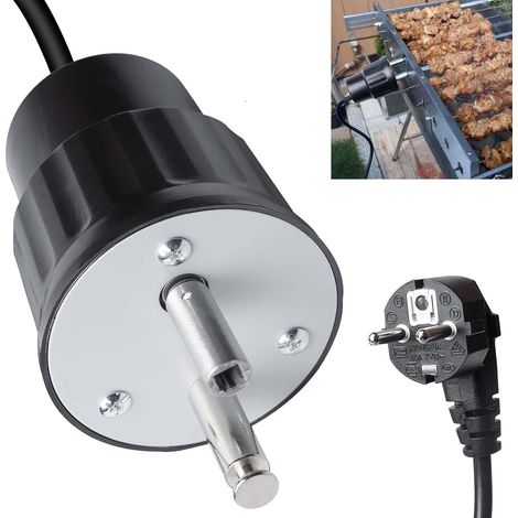 Moteur de Gril, Moteur électrique pour Barbecue, Moteur Rotatif pour Barbecue extérieur, 220 V-240 V CC, pour rôtisserie, rôtissoire, tournebroche, Accessoires pour Grils électriques (1/5)