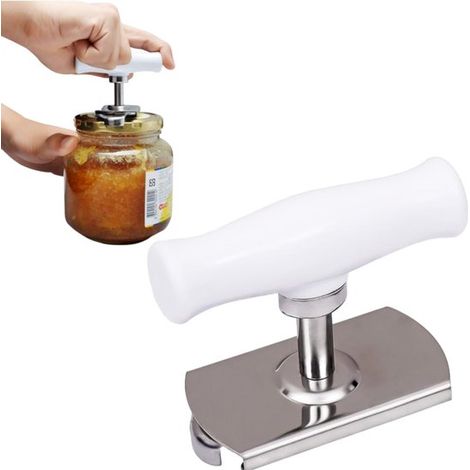 Ouvre-bouteille - tire-bouchon - ouvre-boîte - ouvre-boîte pour seniors - ouvre-capsules à vis - Witwit (1/5)