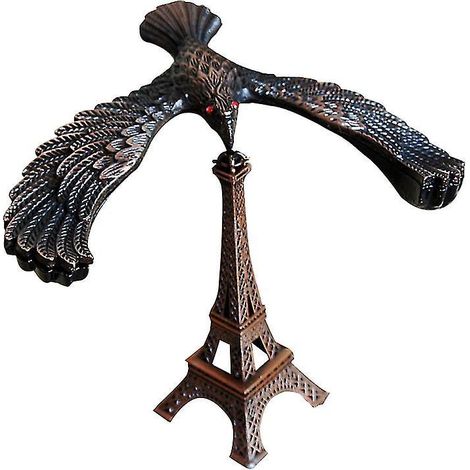 1 serviette Eiffel modèle oiseau en équilibre