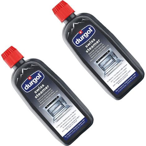 Lot de 2 détartrants spéciaux DURGOL pour cuiseurs à vapeur 500 ml (DU153) Four, cuisinière