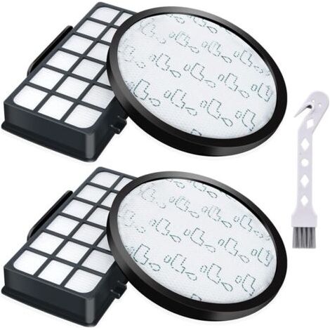 2er-Pack HEPA-Filter für Rowenta X-Trem Power Cyclonic Staubsauger RO6984EA, RO6941EA, RO6963EA, RO6921EA, RO6971EA, RO6993EA (Modell RO69XX), Ersatzfilterzubehör ZR006001 (1/5)