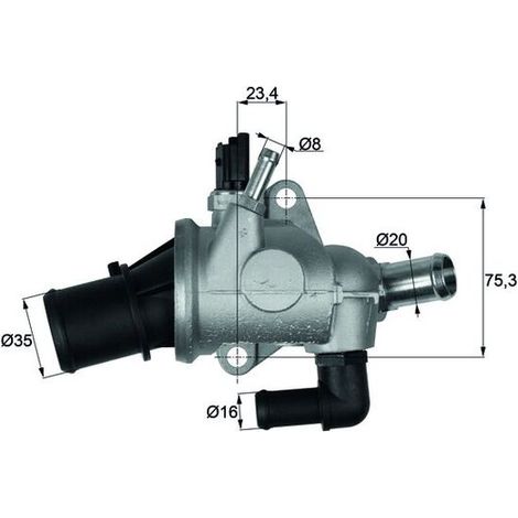 Thermostat Alfa 147/156 00 2.0 JTS (1/2)