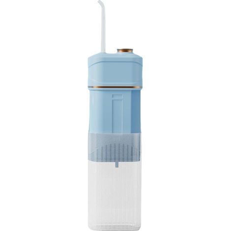 Douche dentaire sans fil, rechargeable, sans fil, étanche, portable, 3 modes, brosse à dents électrique, usage quotidien, idéale pour la maison, les voyages, comme cadeau (1/5)
