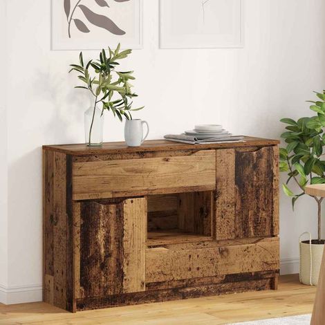 vidaXL Buffet Bois Ancien 100 x 30 x 65,6 Bois d'ingénierie