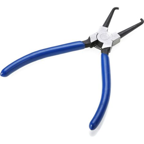 Pince pour tuyau de carburant- 17-5 cm- résistante à la rouille- avec joint d'étanchéité- pince à dégagement rapide- adaptée à l'entretien automobile. (1/5)
