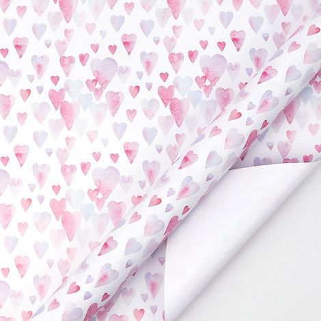 Wrapping Paper - 3 M x 50 Cm - 80 Gsm - Aluminum Coated Glossy Finish - Recyclable - For Birthday Christmas Wedding - 1 Roll (1/4)