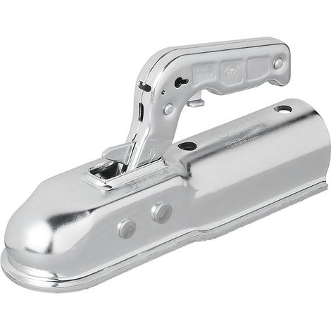 Accouplement a boule en acier de 50 mm vertical 2 trous freine 1 300 kg (1/5)