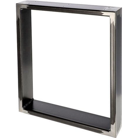 Gamba KWADRO LOFT 40x45 cm ACCIAIO