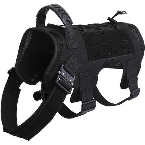 Hundebekleidung für Frühling und Sommer, wasserdichte Laser-Hundeweste, Schwarz, Größe L