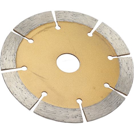 114 mm Diamantscheibe, Kreistrennscheibe für Trocken- und Nassbearbeitung mit Winkelschleifern, Goldschneidwerkzeug, 1 Stück. (1/5)