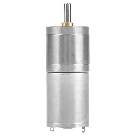 DEESSE SHOP-Serrure électronique de Moteur à Engrenages en Métal à Basse Vitesse de 25mm DC 12V 25GA370 (12V 400RPM) (1/5)