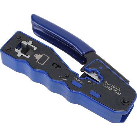 Kit de sertissage traversant Ethernet RJ45 CAT6 (1/5)