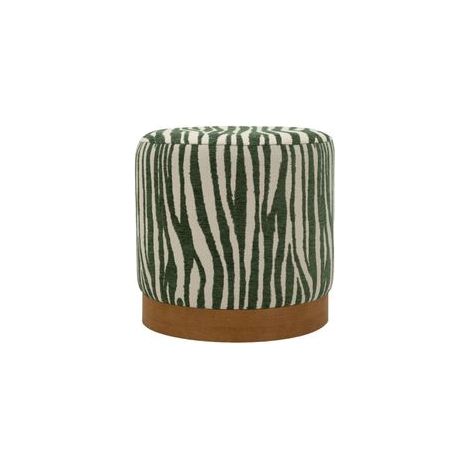 Pouf savana vert cm ø 40x40