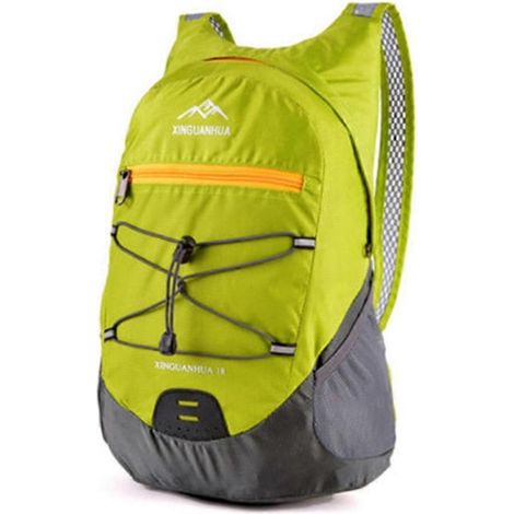 Sac à dos bandoulière ultraléger en nylon imperméable, pliable, idéal pour les voyages et la randonnée en extérieur. Nombreuses poches. Livraison rapide.