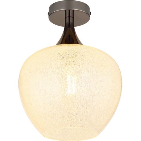 Globo - plafón - MAXY - blanco - vidrio - Ø 24cm - E27 - 15548DK