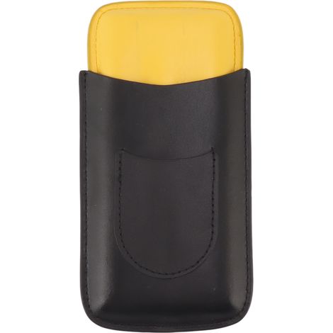 Étui à cigares en cuir, porte-cigares portable léger, 3 emplacements pour voyage et maison (1/5)