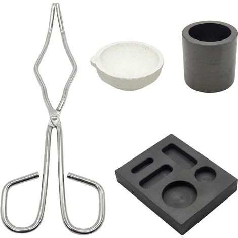 Kit de fusion de 4 pièces, Ensemble de 4 Pièces Four de Fonderie Metaux (1/5)